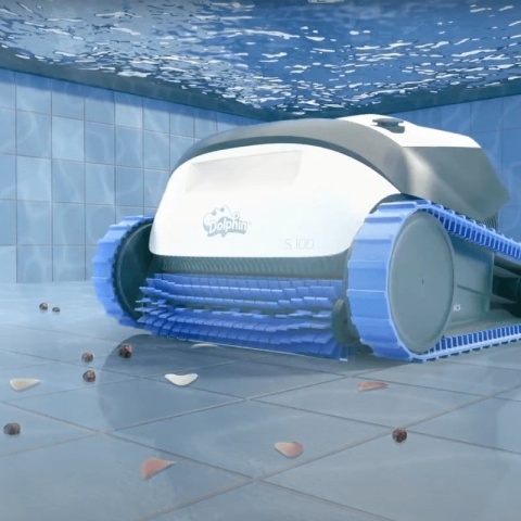 Odkurzacz Basenowy Automatyczny S200 Dno Ściany linia wody Dolphin