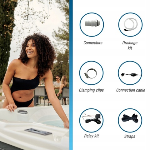 Pompa Ciepła Poolex dedykowana do Jacuzzi, wanien Spa 3 kW