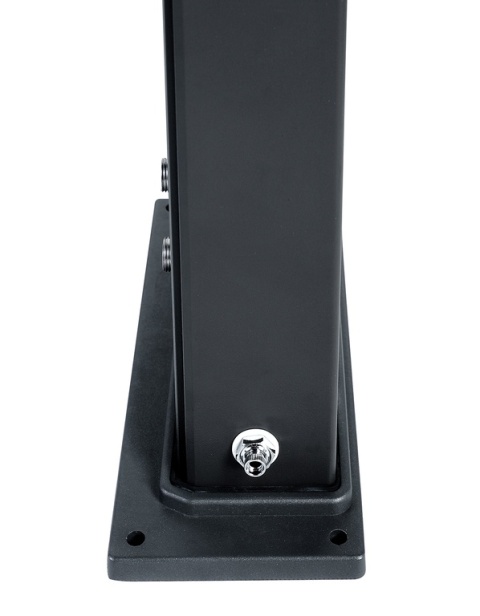 Prysznic ogrodowy hybrydowy (solarny + przyłącze ciepłej wody) DADA 40l