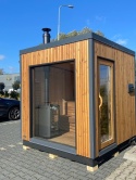 Sauna ogrodowa modułowa 225x230x255 cm