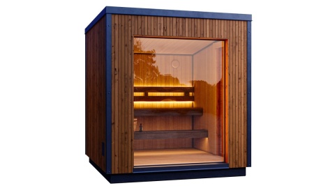 Sauna ogrodowa modułowa 255x220x250 cm