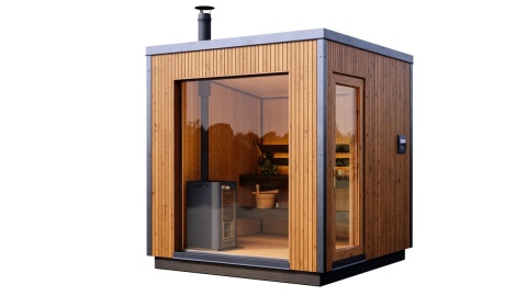 Sauna ogrodowa modułowa 255x220x250 cm
