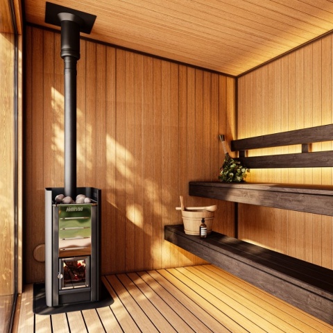Sauna ogrodowa modułowa 255x220x250 cm