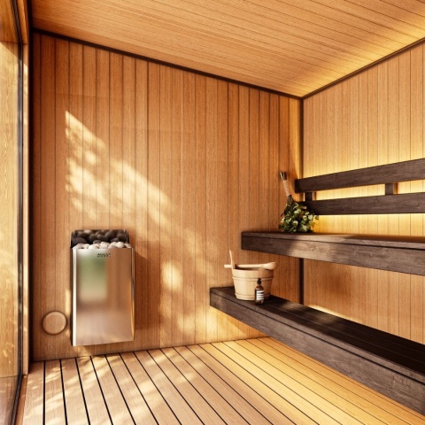 Sauna ogrodowa modułowa 255x220x250 cm