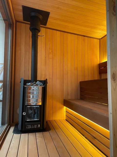 Sauna ogrodowa modułowa 255x220x250 cm