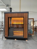 Sauna ogrodowa modułowa 255x220x250 cm