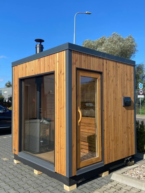Sauna ogrodowa modułowa 255x220x250 cm