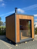 Sauna ogrodowa modułowa 255x220x250 cm