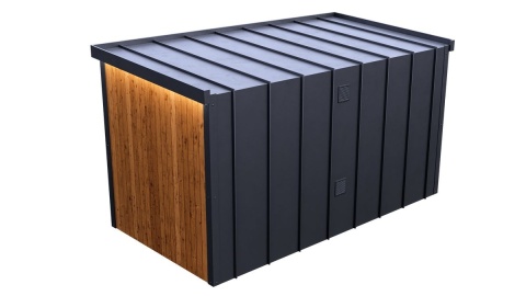 Sauna ogrodowa modułowa 420x220x250 cm