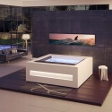 Wanna SPA z hydromasażem PURE Solid Surface + PureLine + ECOSpa