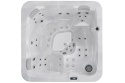 Wanna z hydromasażem jacuzzi spa ogrodowe 198x198x74 cm Malea + Audio 2.0 Astralpool