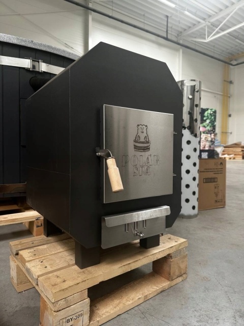 Balia Ogrodowa 195 cm LIGHT – Jacuzzi Spa z Piecem na Drewno 40 kW