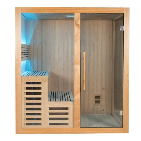 Sauna ogrodowa sucha z piecem HARVIA 6kW 180x160x200 cm 4 osobowa