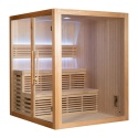 Sauna ogrodowa sucha z piecem HARVIA 6kW 180x160x200 cm 4 osobowa