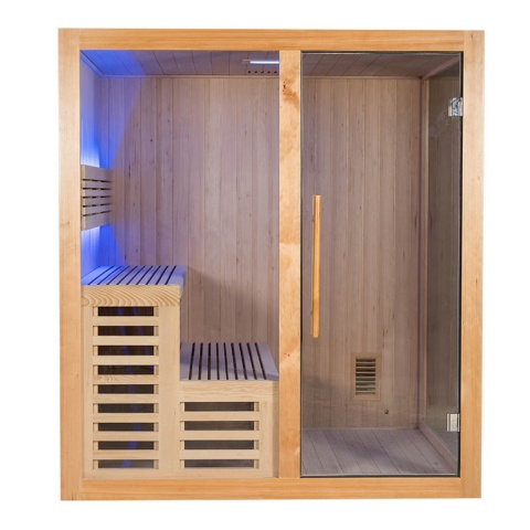 Sauna ogrodowa sucha z piecem HARVIA 6kW 180x160x200 cm 4 osobowa