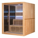 Sauna ogrodowa sucha z piecem HARVIA 6kW 180x160x200 cm 4 osobowa