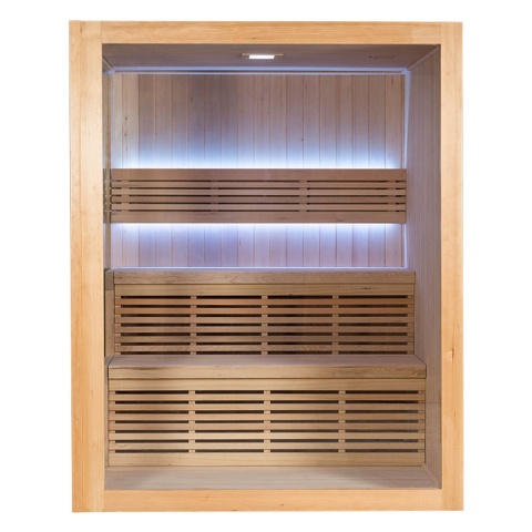 Sauna ogrodowa sucha z piecem HARVIA 6kW 180x160x200 cm 4 osobowa