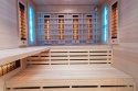 Sauna na podczerwień z kamieniem solnym 180x160x200 cm 4-osobowa Infrared