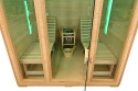 Sauna ogrodowa sucha z piecem HARVIA 8kW 180x180x190 cm 2 osobowa