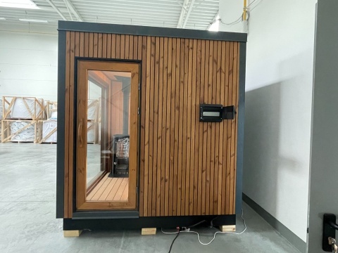 Sauna ogrodowa modułowa 225x230x255 cm
