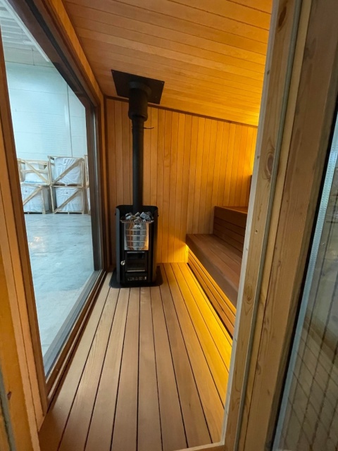 Sauna ogrodowa modułowa 225x230x255 cm