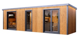 Sauna ogrodowa modułowa 800x220x250 cm