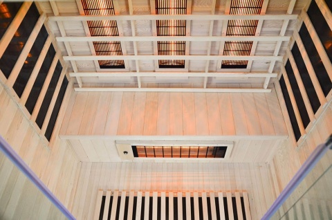 Sauna ogrodowa na podczerwień 150x120x190 cm 3-osobowa Infrared