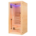 Sauna ogrodowa na podczerwień 90x90x190 cm 1-osobowa Infrared