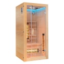 Sauna ogrodowa na podczerwień 90x90x190 cm 1-osobowa Infrared