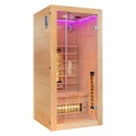 Sauna ogrodowa na podczerwień 90x90x190 cm 1-osobowa Infrared