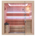 Sauna ogrodowa sucha z piecem HARVIA 6kW 220x180x210 cm 4 osobowa