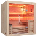 Sauna ogrodowa sucha z piecem HARVIA 6kW 220x180x210 cm 4 osobowa