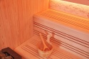 Sauna ogrodowa sucha z piecem HARVIA 6kW 220x180x210 cm 4 osobowa