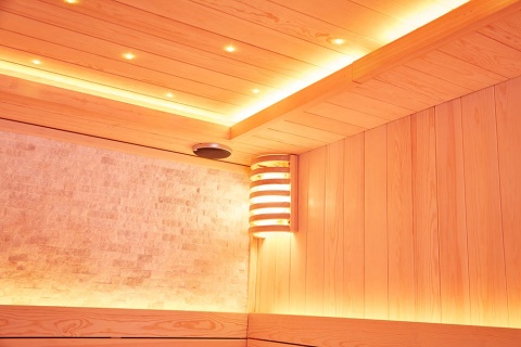 Sauna ogrodowa sucha z piecem HARVIA 6kW 220x180x210 cm 4 osobowa