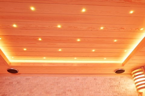 Sauna ogrodowa sucha z piecem HARVIA 6kW 220x180x210 cm 4 osobowa