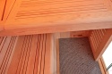 Sauna ogrodowa sucha z piecem HARVIA 6kW 220x180x210 cm 4 osobowa