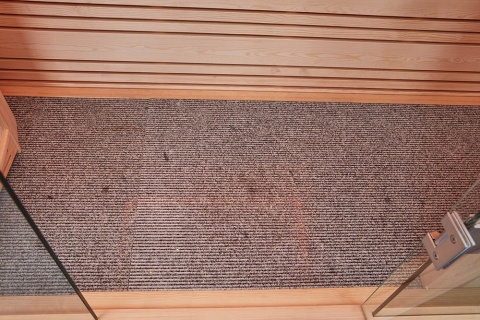 Sauna ogrodowa sucha z piecem HARVIA 6kW 220x180x210 cm 4 osobowa