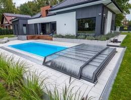 Zadaszenie basenu 15,37 x 6,00 x 0,90 Gravity 5°