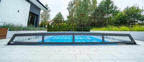 Zadaszenie basenu 15,37 x 6,00 x 0,90 Gravity 5°