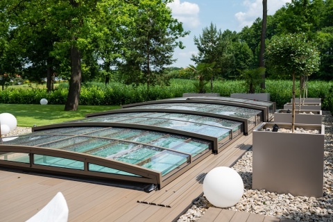 Zadaszenie basenu 15,37 x 6,00 x 0,90 Stardust