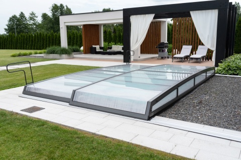 Zadaszenie basenu 6,55 x 3,00 x 0,60 Gravity 10°