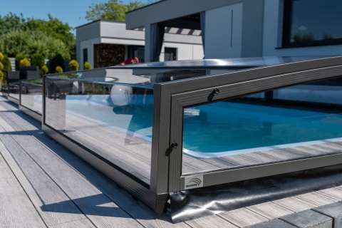 Zadaszenie basenu 8,69 x 4,25 x 0,65 Cosmos