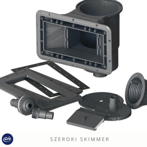 Basen ogrodowy kompozytowy 315x175x96 cm