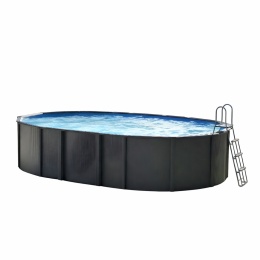 Basen ogrodowy stalowy Dream Pool Omega 730x375x120 cm GRE