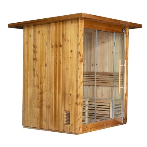 Sauna ogrodowa sucha z piecem HARVIA 8kW 175x130x200 cm 3 osobowa