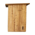 Sauna ogrodowa sucha z piecem HARVIA 8kW 175x130x200 cm 3 osobowa
