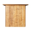 Sauna ogrodowa sucha z piecem HARVIA 8kW 175x130x200 cm 3 osobowa