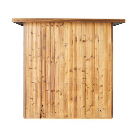 Sauna ogrodowa sucha z piecem HARVIA 8kW 175x130x200 cm 3 osobowa