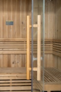 Sauna ogrodowa sucha z piecem HARVIA 8kW 175x130x200 cm 3 osobowa