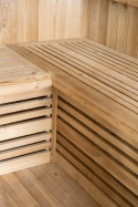 Sauna ogrodowa sucha z piecem HARVIA 8kW 175x130x200 cm 3 osobowa